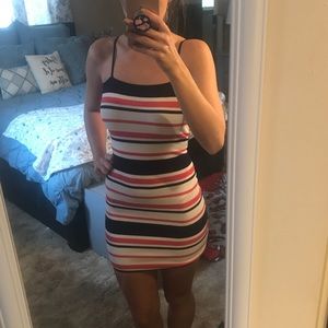Stripe Bodycon dress
